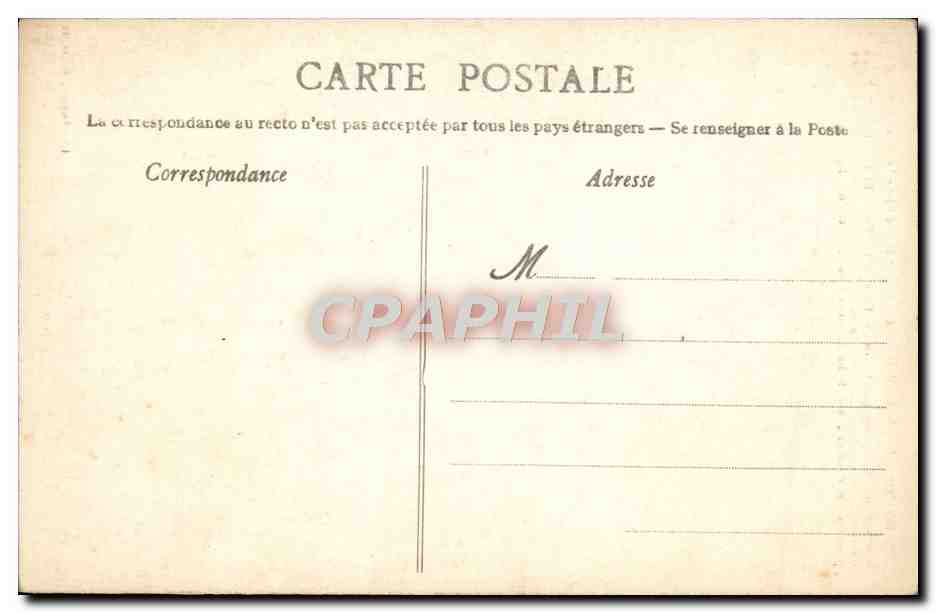 CPA Tiffauges Chateau de Barbe Bleue Le donjon  — Back