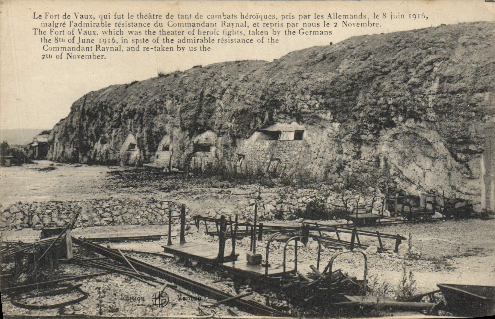 Le Fort de Vaux — combats de 1916 — Édition Verduo