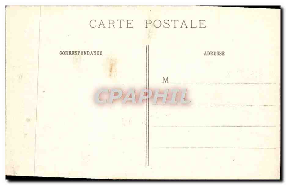 Le Château de MONDEMENT près Sézanne — Bataille de la Marne, 6-11 sept. 1914 — « Phot Express » — Back
