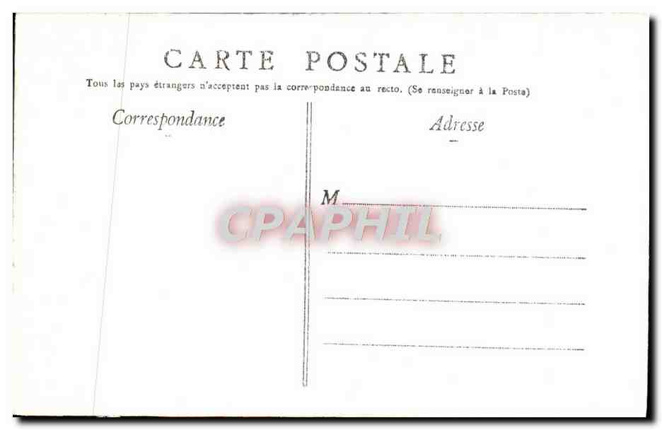 CPA Lourdes Les Piscines — Verso