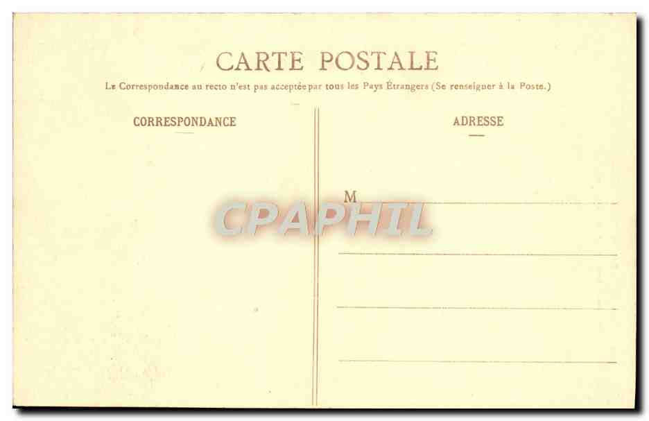 CPA Saint Cloud Parc Sous Bois pres Allee de Versailles — Rückseite