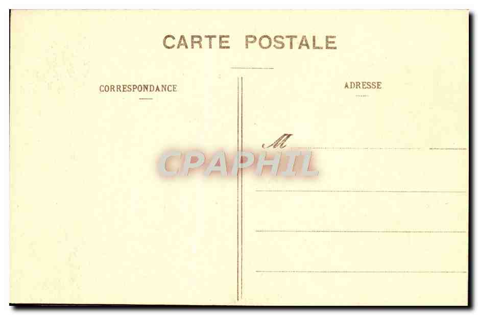 CPA Saint Cloud Parc Sentier perdu pres l'Allee de Marnes — Rückseite