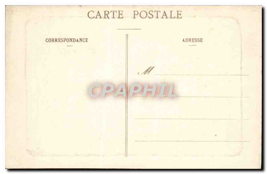 CPA Granville Ettet de Soleil Sur la Mer Bateay Voilier — Verso