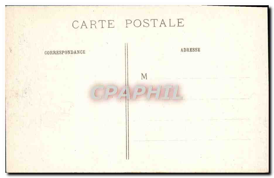 Église de Sainte-Menehould — Démolition après la Grande Guerre — Imp. Baudinière, Nanteur — Rückseite
