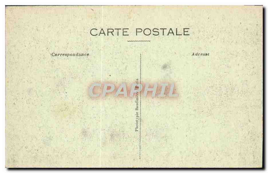 CPA La Grande Guerre Explosion d'un obus Dans Une rue de Verdun Militaria — Rückseite