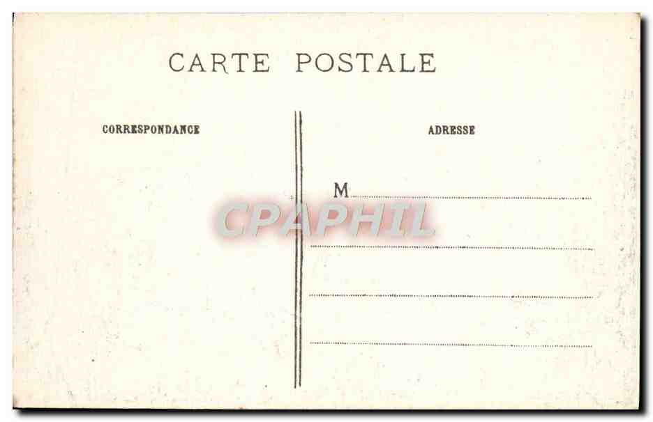 CPA La Grande Guerre En Champagne Militaria — Rückseite