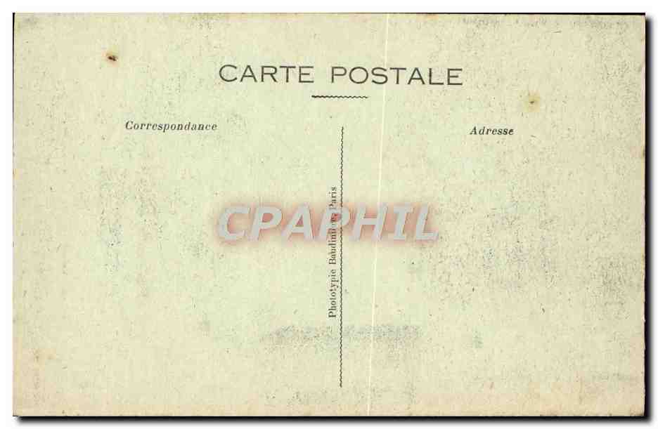 CPA La Grande Guerre Verdun Bombarde Une des Principales rues Militaria — Rückseite