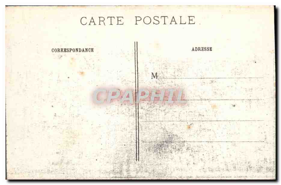 Ruinen des Four de Paris (Meuse) — Krieg 1914-15 — IMP. BAUDINIÈRE, NANTERRE, Nr. 767 — Rückseite