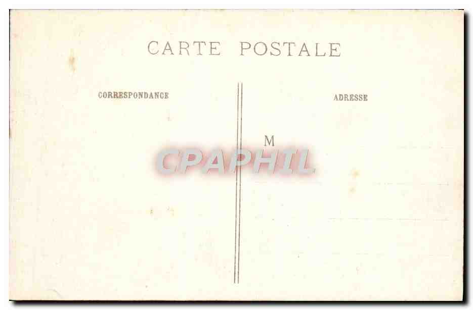 CPA La Grande Guerre Four De Paris Explosion d'un obus Militaria — Rückseite