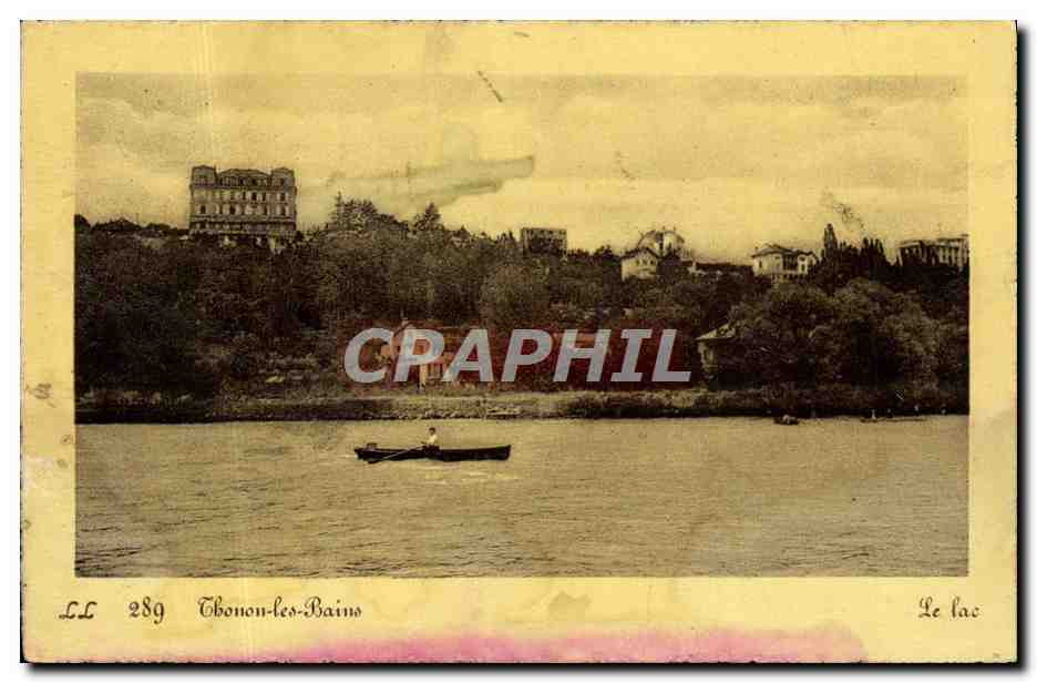 Châton-les-Bains — Le lac — LL 289 — Éditeur CRAPHIL