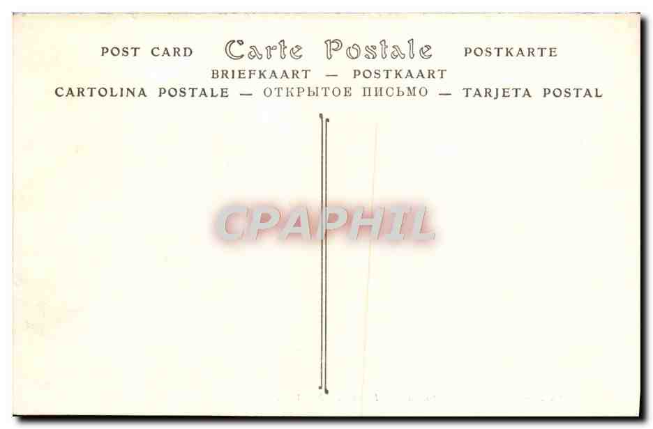 CPA Cannes La Place du Casino Palmiers — Rückseite