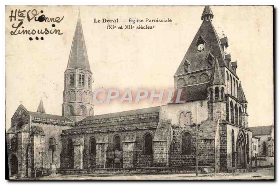 CPA Le Dorat Eglise Paroissiale