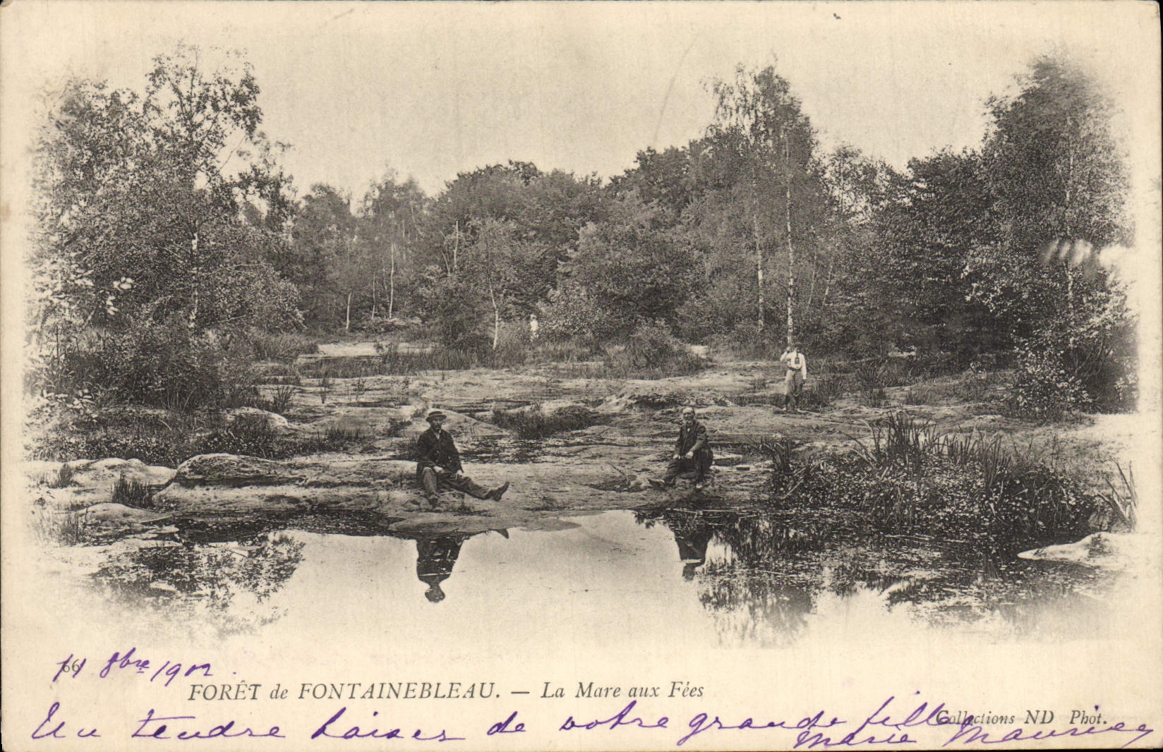 Woud van Fontainebleau — La Mare aux Fées — Edito Mauriès
