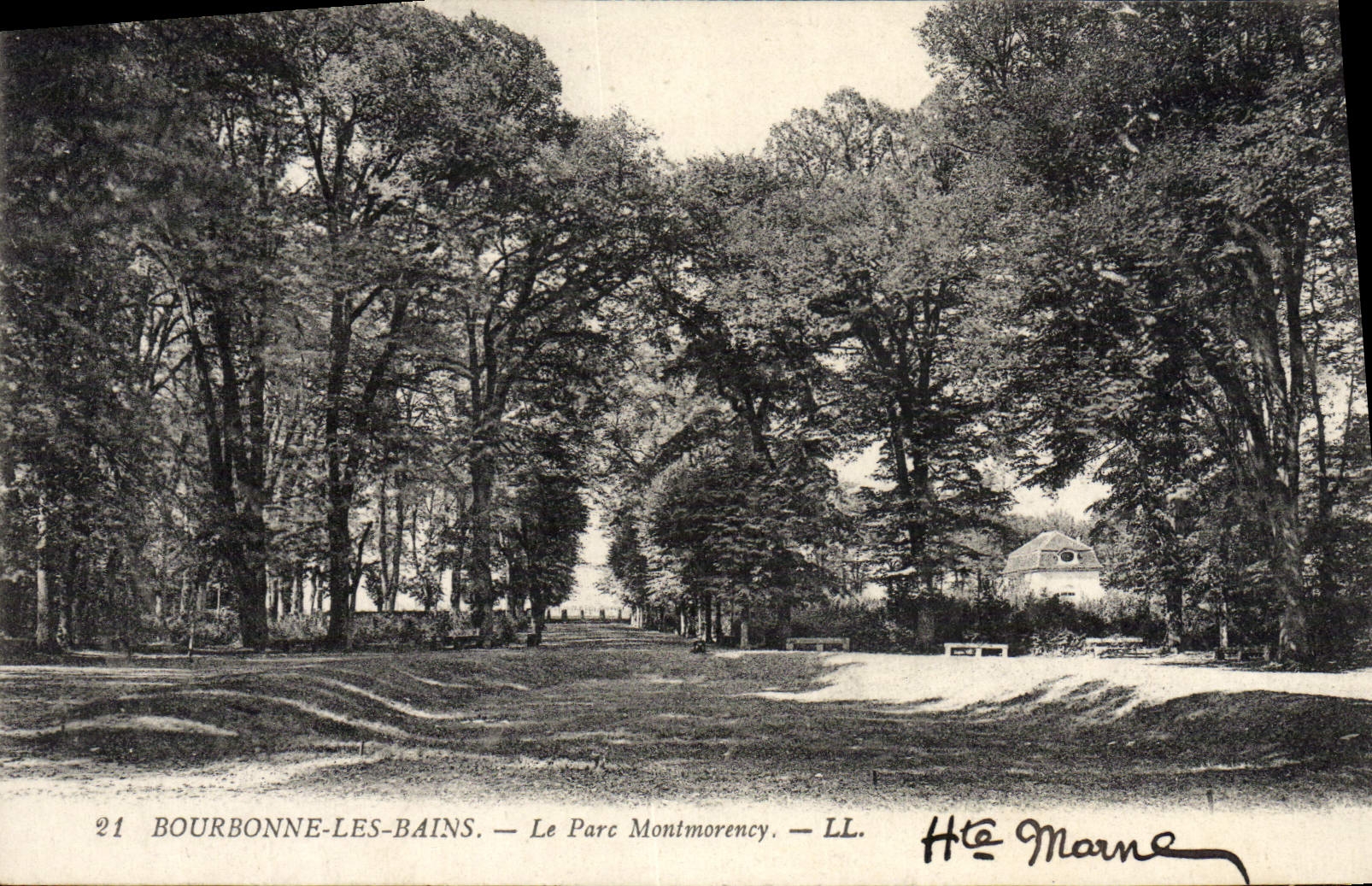 CPA Bourbonne Les Bains Le Parc Montmorency