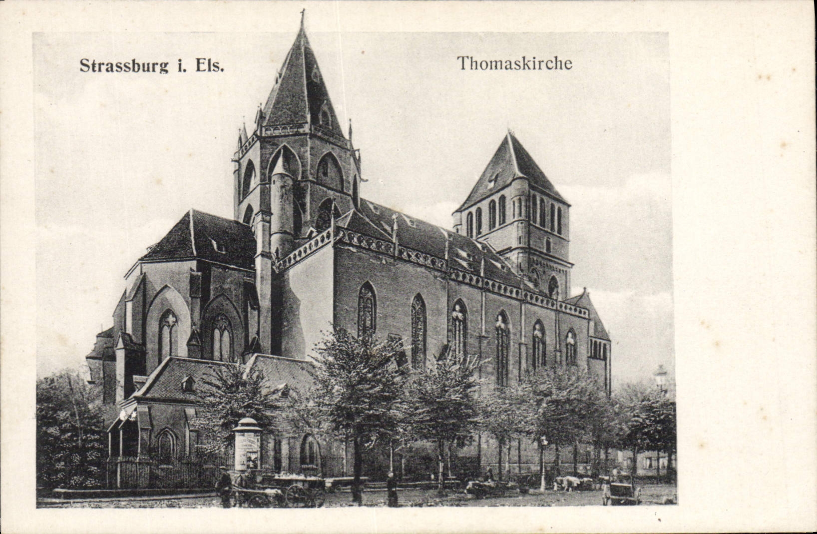 CPA Strasbourg Ets Thomaskirche