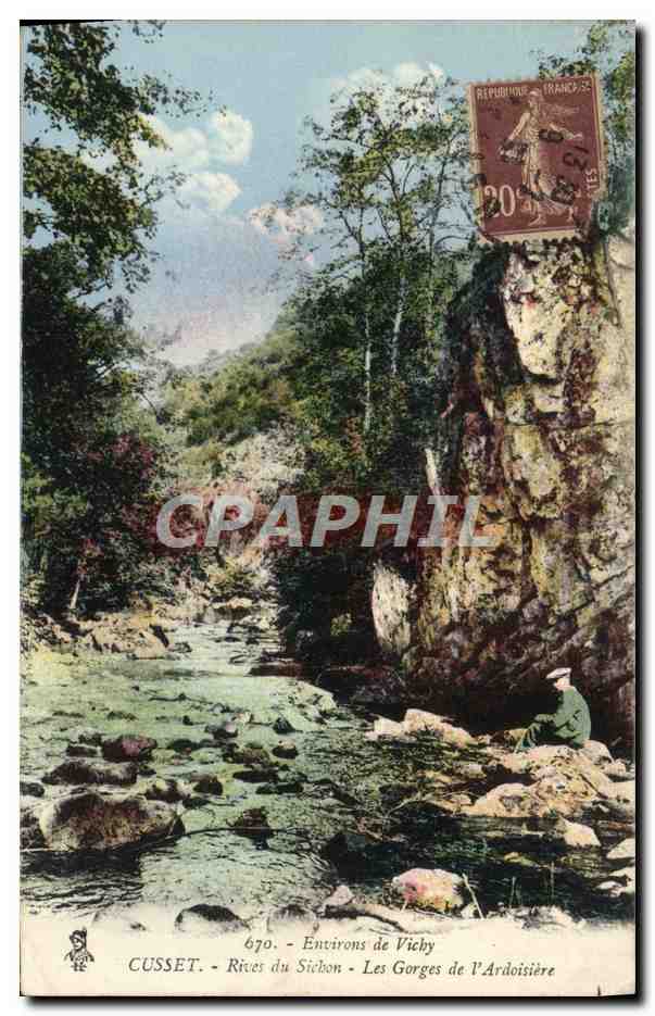 Gorges de l'Ardoisière — Environs de Vichy — Cusset — 670