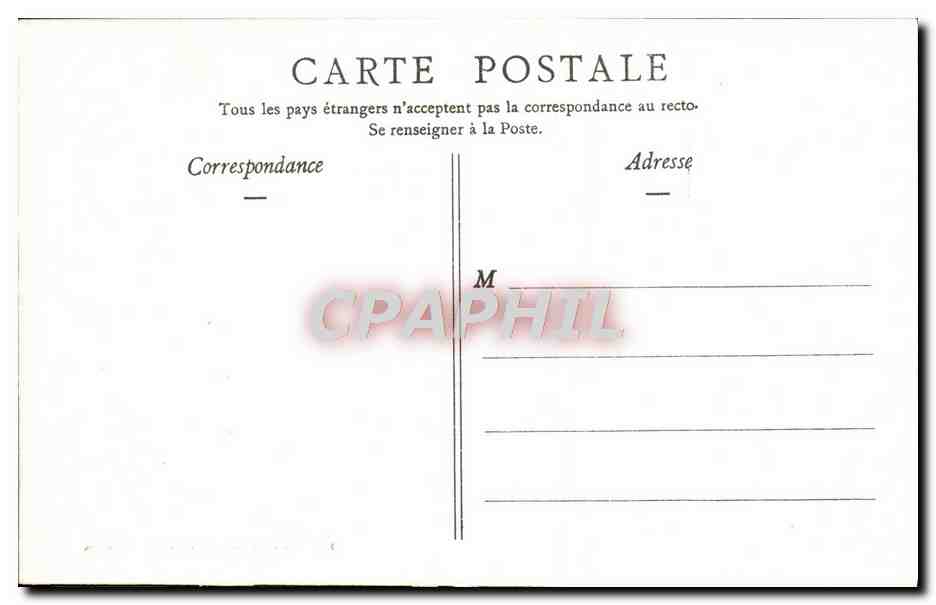 CPA Bordeaux La rade Vue Generale — Rückseite