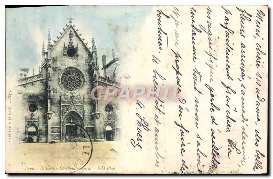 CPA Lyon Eglise St Bonaventure 