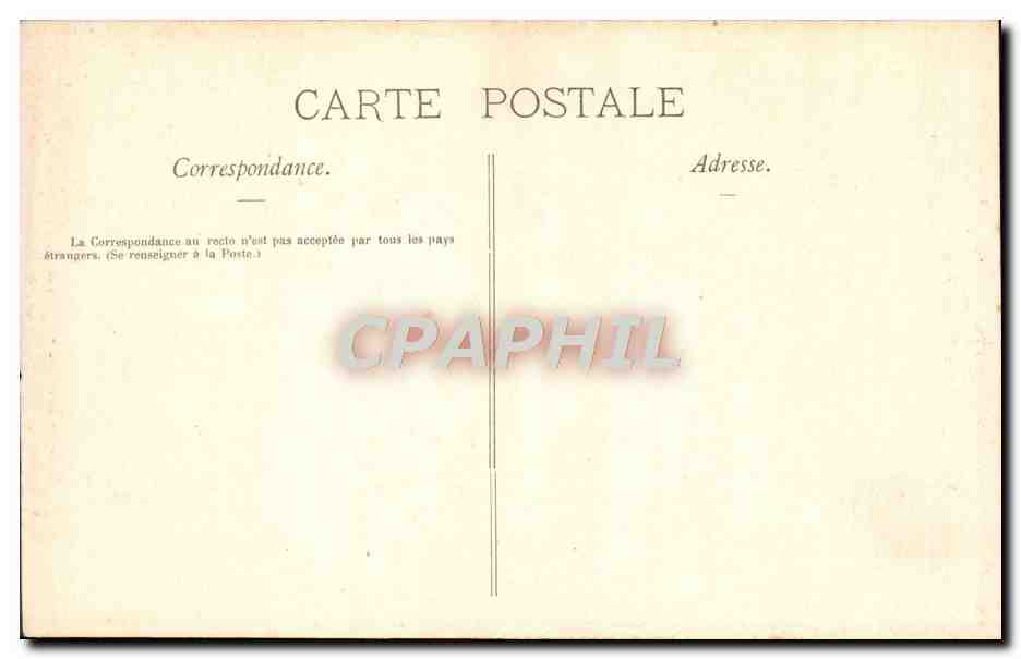 CPA Lourdes Relation de l'apparition — Verso