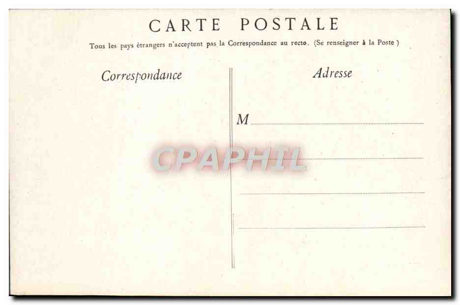 CPA Lourdes Quatrieme Station Jesus rencontre sa Sainte Mere — Verso