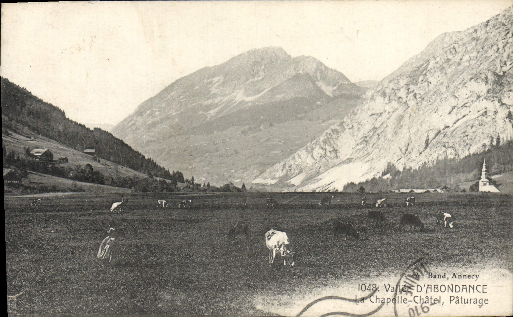 Vallee d'Abondance — Pâturage — Baud, Annecy, n°1048