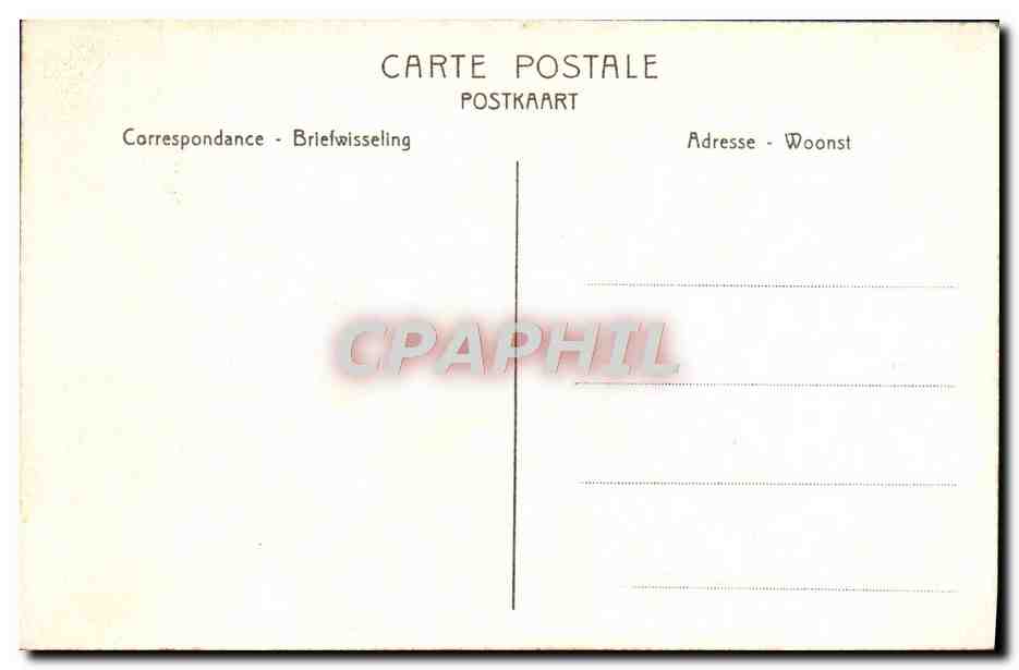CPA Lourdes La Grotte de Massabielle — Verso