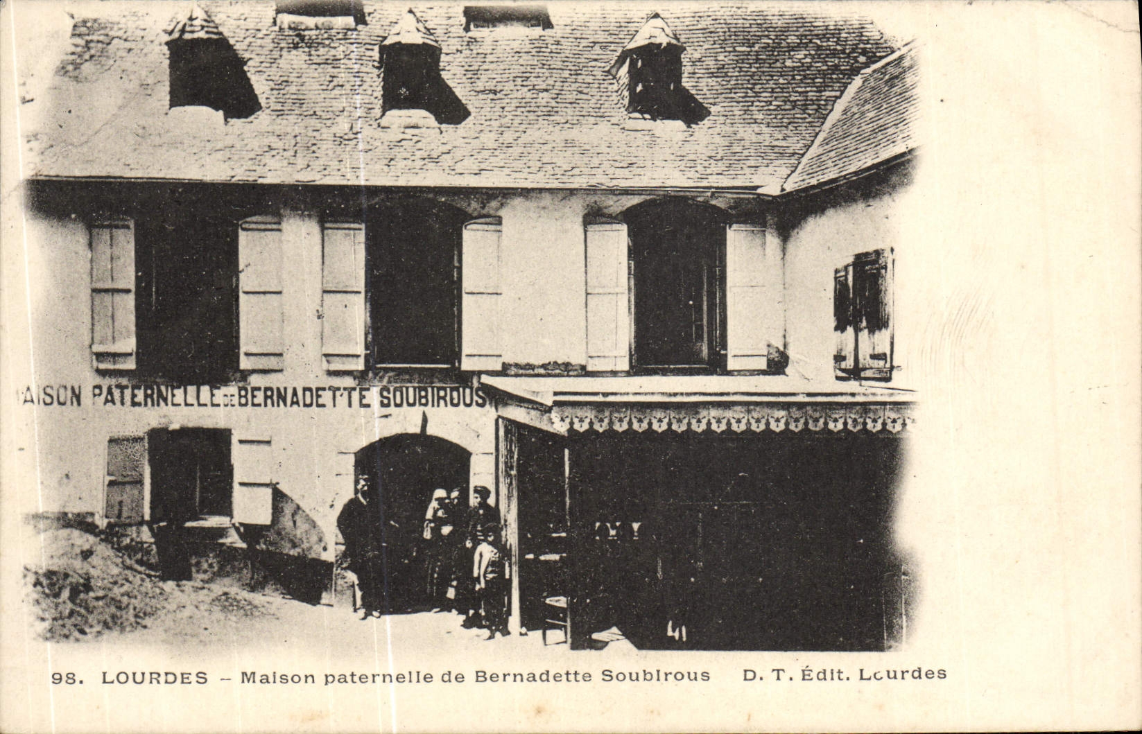 CPA Lourdes Maison Paternelle de Bernadette Soubirous
