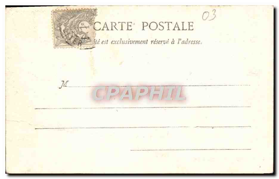 CPA Vichy Source Lardy — Verso