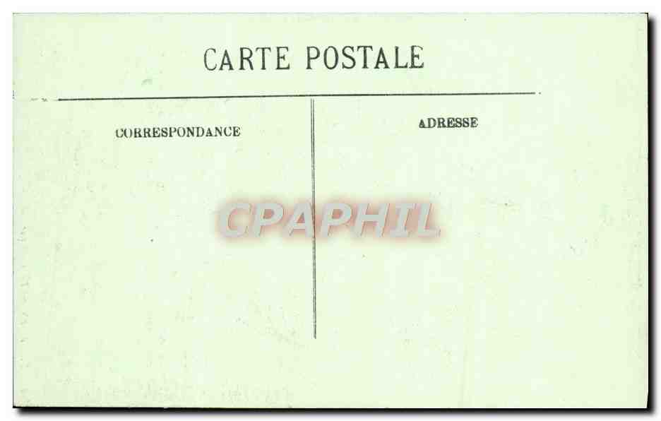 CPA Lourdes La Basilique — Verso