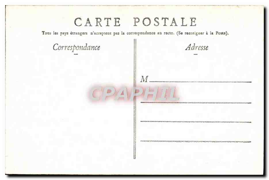 CPA Lourdes Esplanade prise de la Coupole du Rosaire — Verso