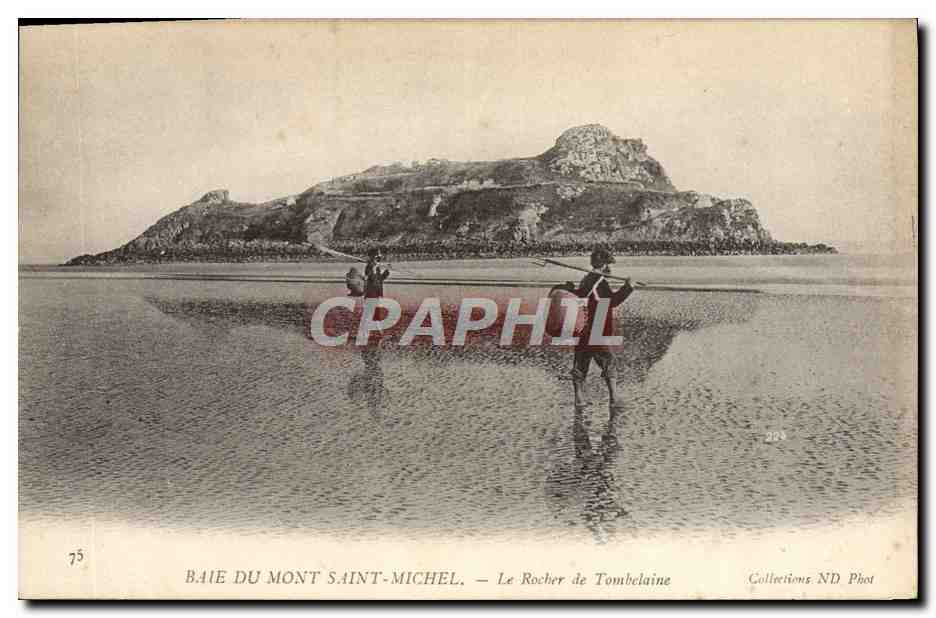 Baie du Mont-Saint-Michel — Le Rocher de Tombelaine — Collections ND Phot