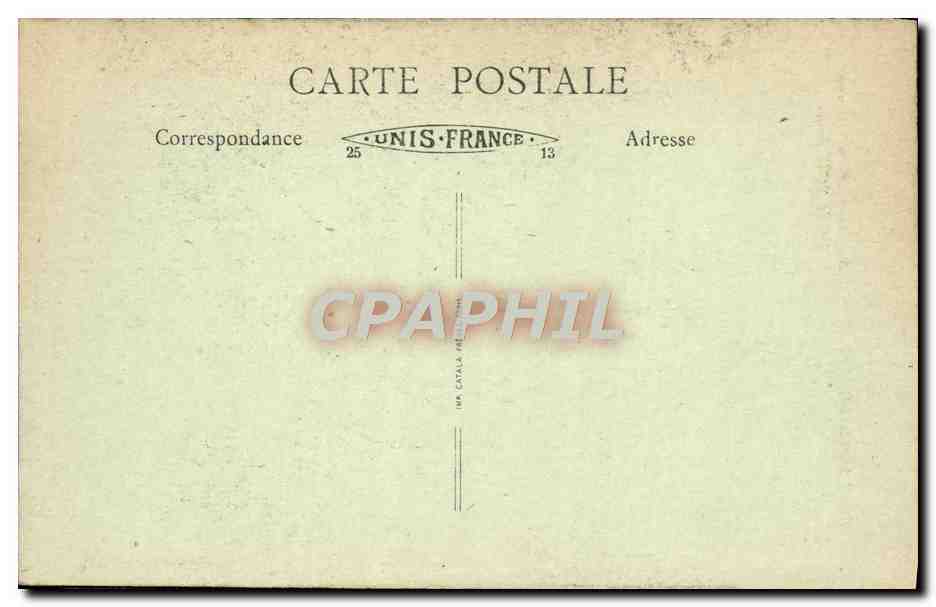 CPA L'Ain Illustre Bourg en Bresse Eglise Notre Dame — Rückseite