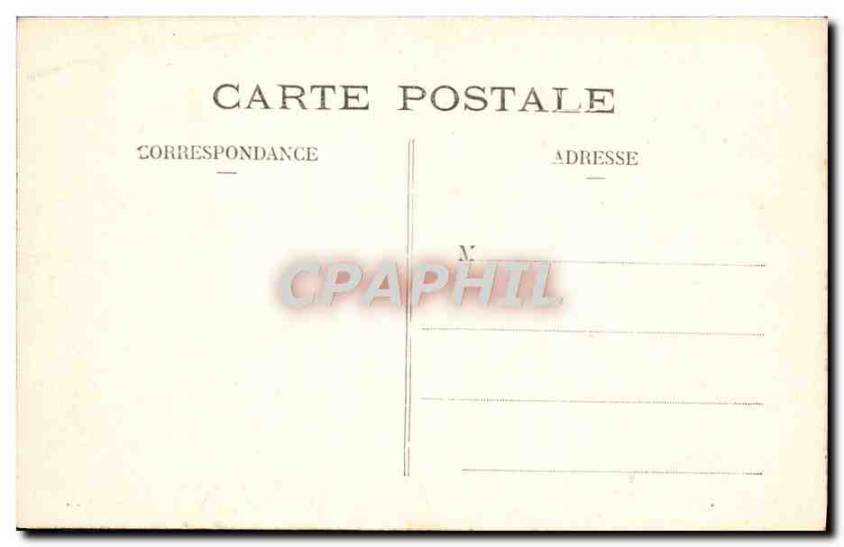 CPA Bois de Meudon Clamart L'Etang de Trivaux — Rückseite