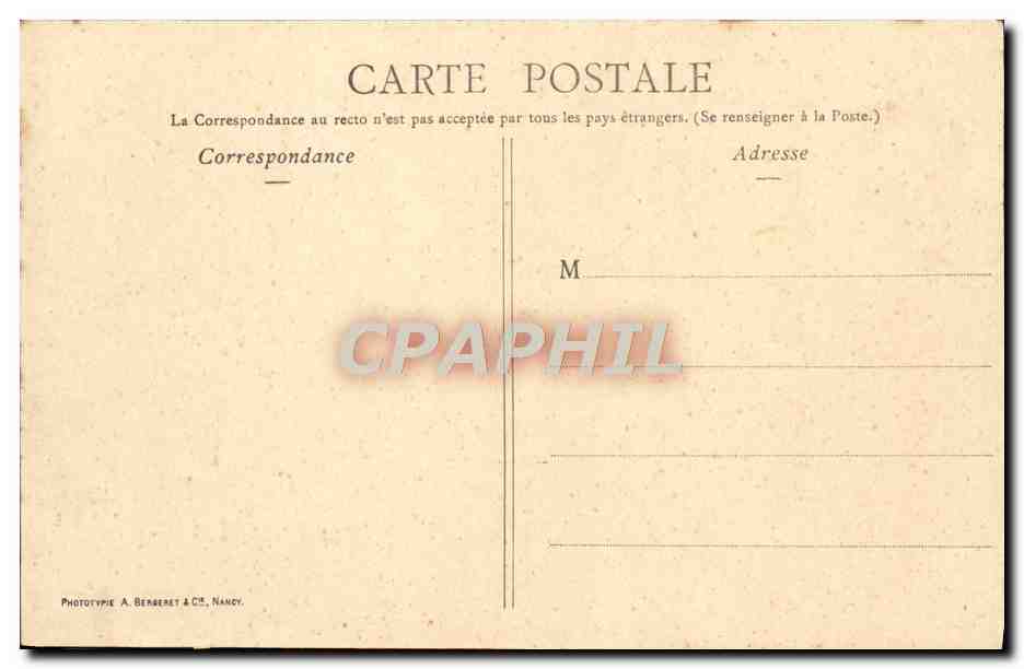 CPA Souvenir Femme — Verso