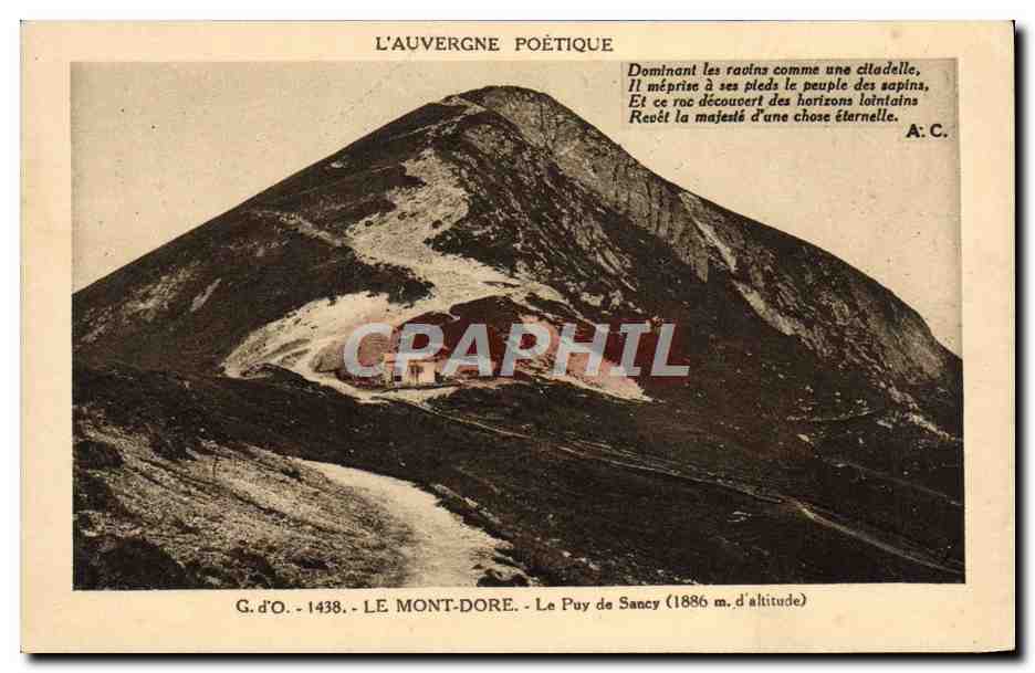 CPA Le Mont Dore Le Puy de Sancy