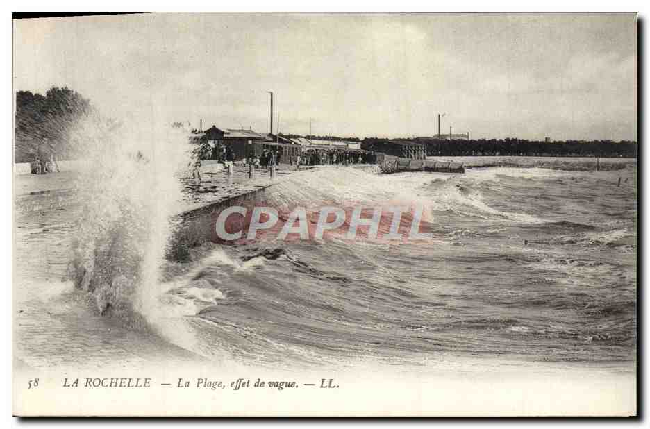 La Rochelle — La Plage, effet de vague — LL.