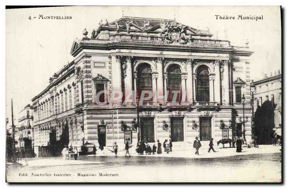 CPA Montpellier Theatre Municipal