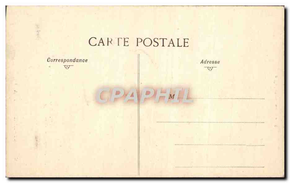 CPA Villeneuve Les Avignon Tour Phillippe le Bel — Rückseite