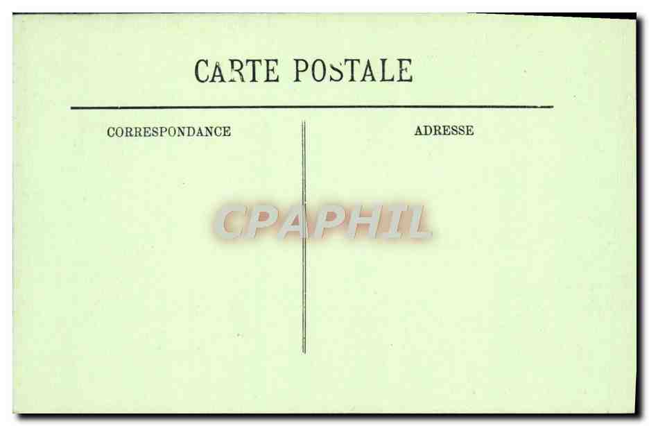 CPA Toulon La Rade Bateaux — Verso