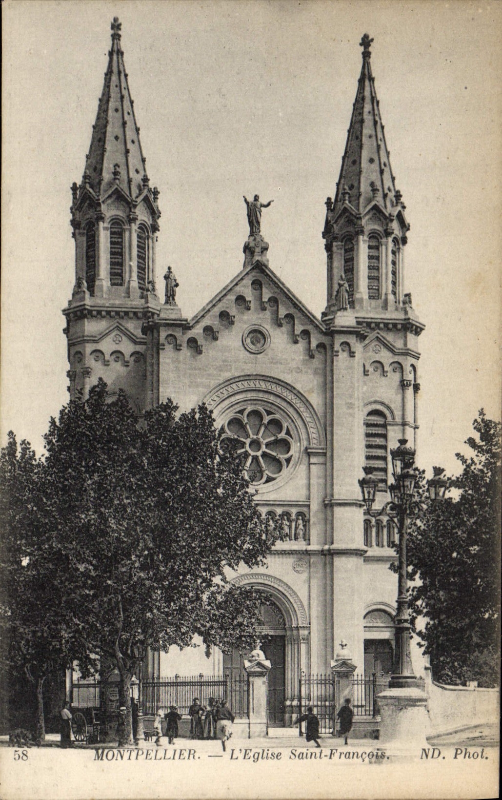 Montpellier — L'Église Saint-François — ND. Phot.