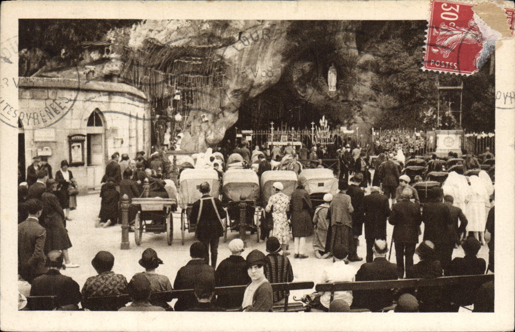 CPA Lourdes La Grotte