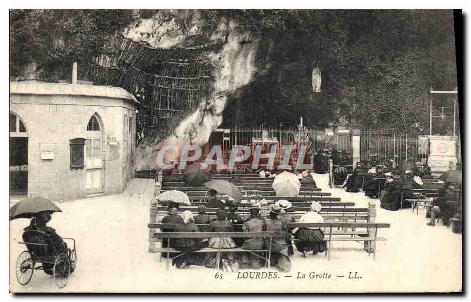 CPA Lourdes La Grotte