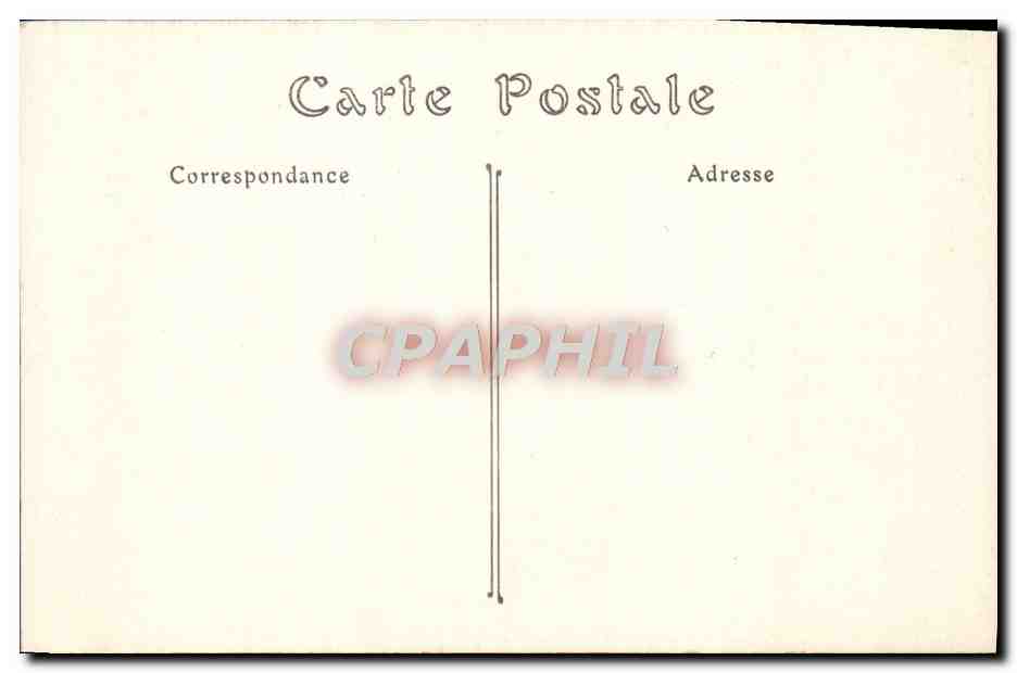 CPA Cathedrale de Reims  — Verso