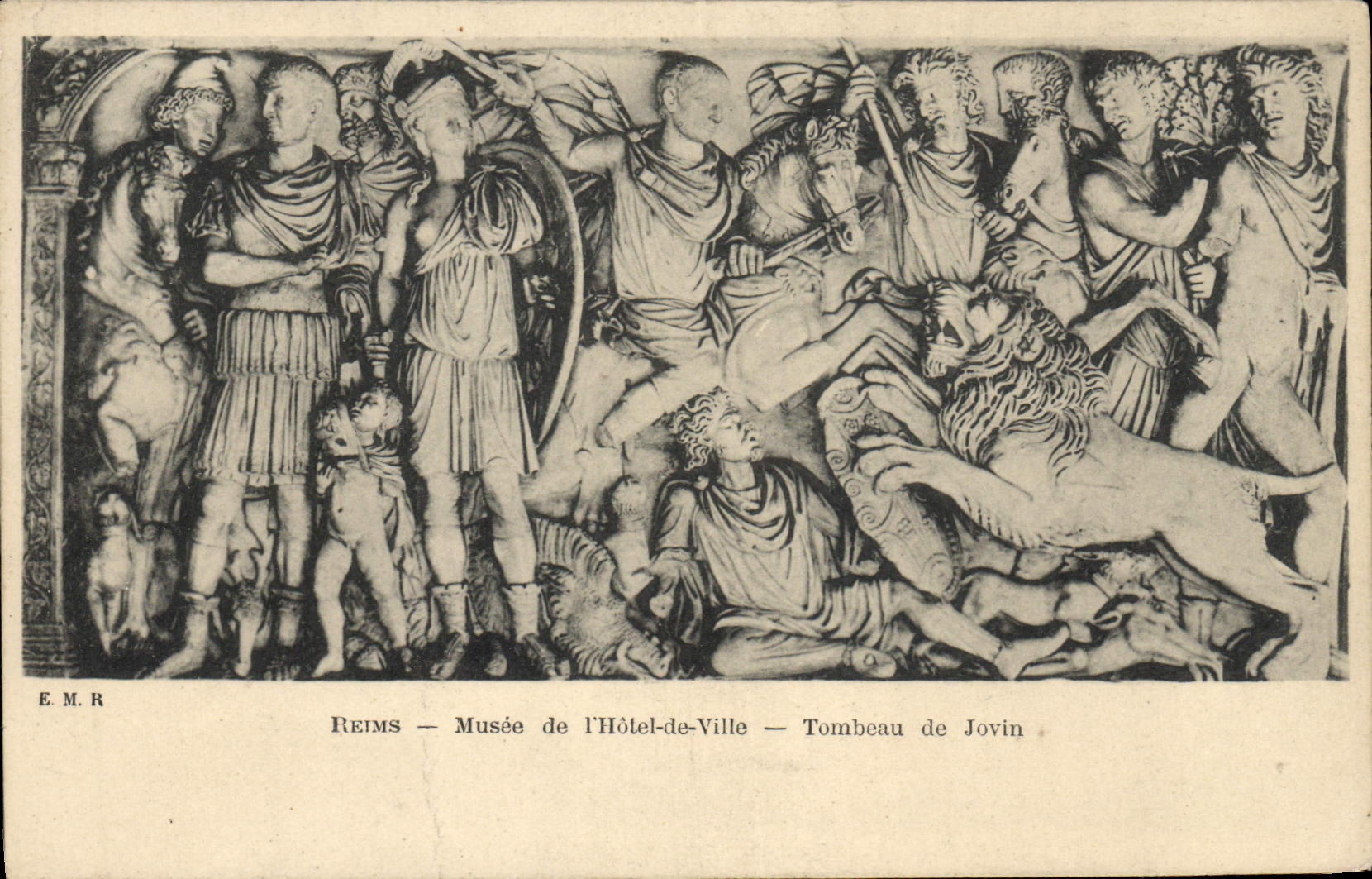 Reims — Musée de l'Hôtel-de-Ville — Tombeau de Jovin
