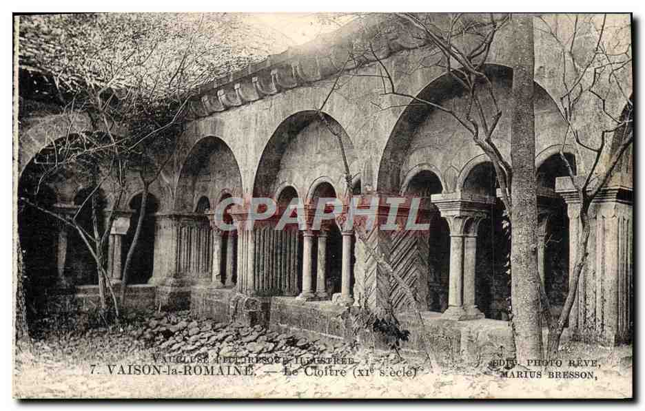 Vaison-la-Romaine — Le Cloître (XIe siècle) — Éd. Photo Réve, Marius Bresson