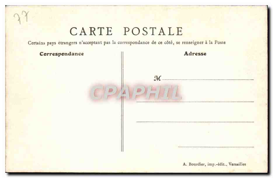 CPA Saint Remy les Chevreuse — Back