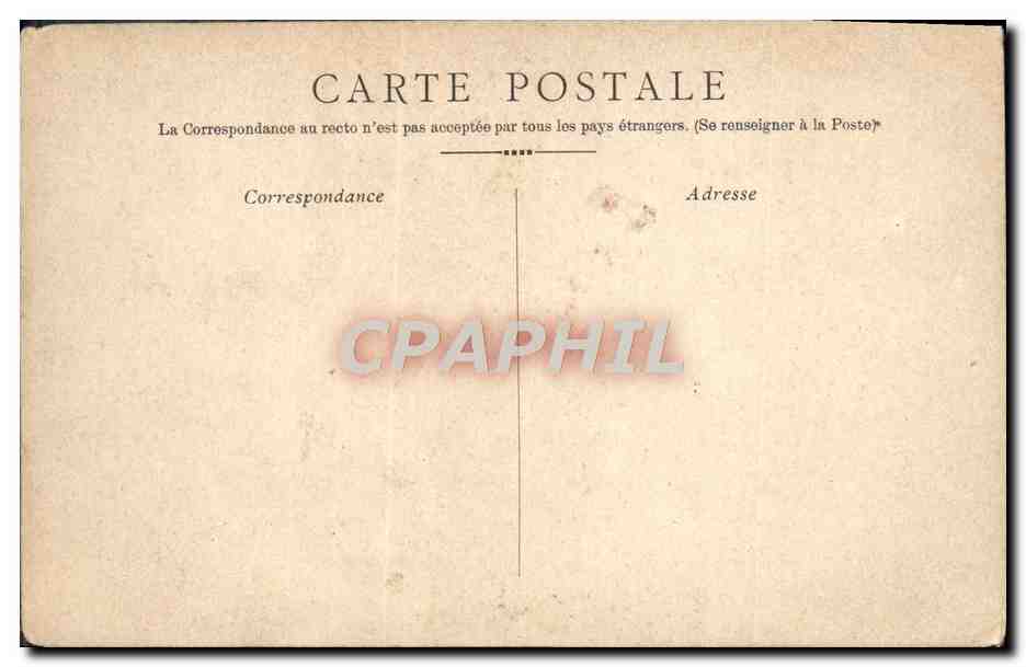 Scène de tavernes — hommes en costume d'époque — MR. J. CÉAS ET FILS, VALENCE (GRÔMES) — Verso