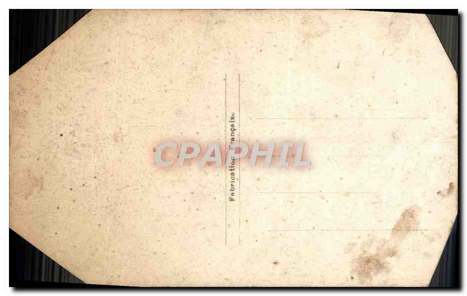 CPA Reine De Reines 1921 Habille par le Bon March Femme Bateau — Rückseite