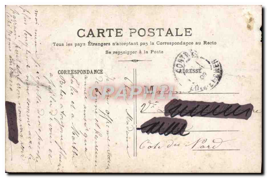 CPA Fantaisie Enfant — Rückseite