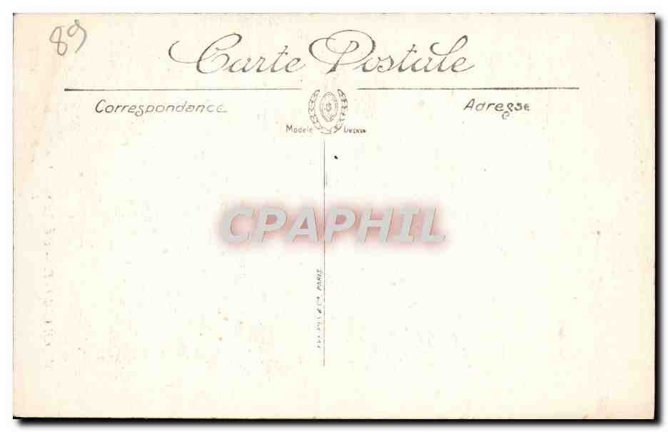 CPA Chaumont L'Eglise Saint Jean Baptiste Entree du Sepulcre — Verso